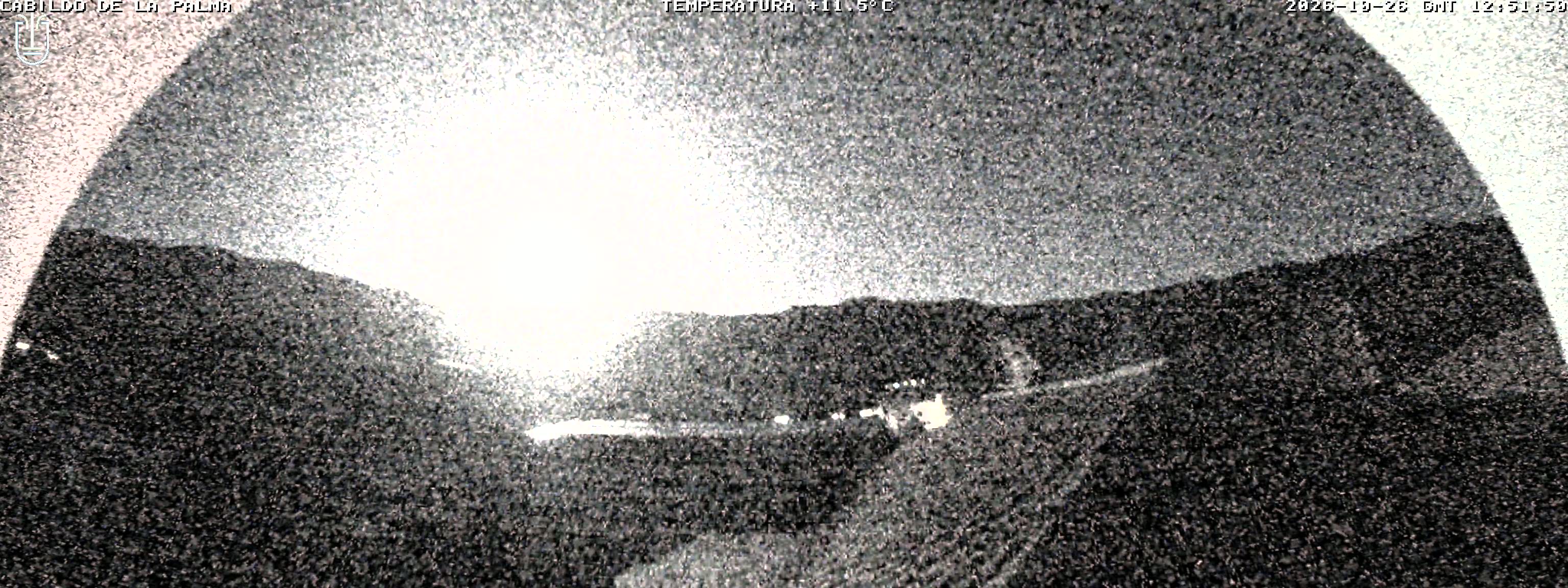 El Paso: imagen en directo de la cámara «La Cumbre Nueva»